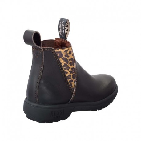 Rossi mørkebrun leopard dame