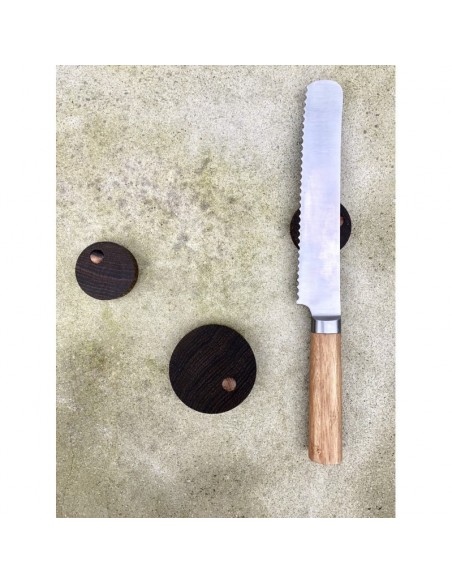 Runde Knivmagneter I Olieret Eg