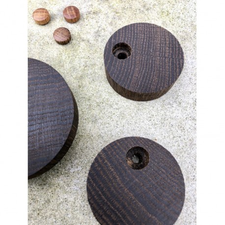 Runde Knivmagneter I Olieret Eg