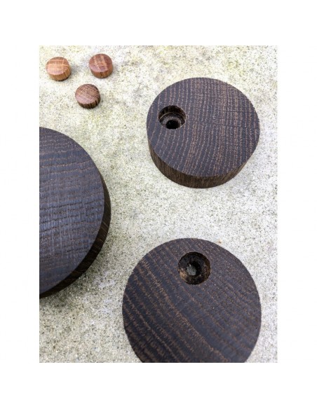 Runde Knivmagneter I Olieret Eg