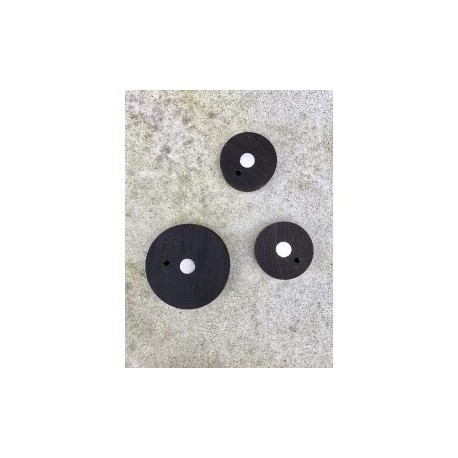 Runde Knivmagneter I Olieret Eg