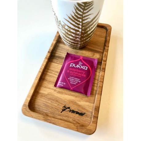 Stor træbakke i røget eg Stor træbakke i røget eg