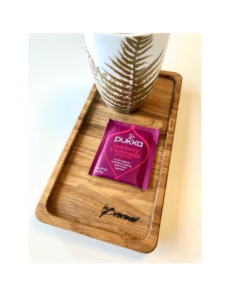 Stor træbakke i røget eg Stor træbakke i røget eg