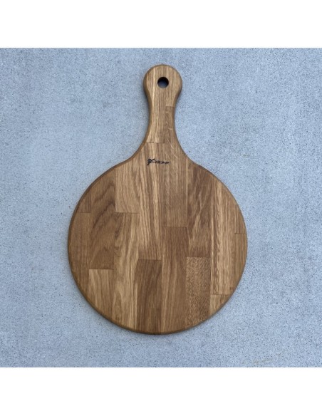 Stort pizzabræt i olieret eg Stort pizzabræt i olieret eg