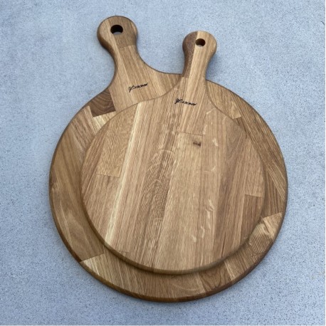 Stort pizzabræt i olieret eg Stort pizzabræt i olieret eg