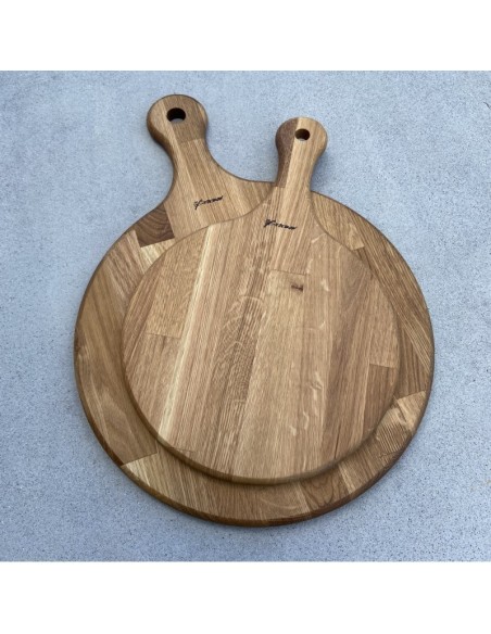 Stort pizzabræt i olieret eg Stort pizzabræt i olieret eg