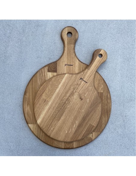 Stort pizzabræt i olieret eg Stort pizzabræt i olieret eg