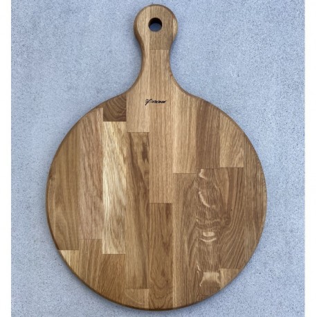 Stort pizzabræt i olieret eg Stort pizzabræt i olieret eg