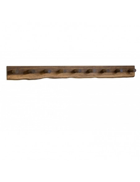 Knagerække i eg med 9 knager Knagerække i eg med 9 knager