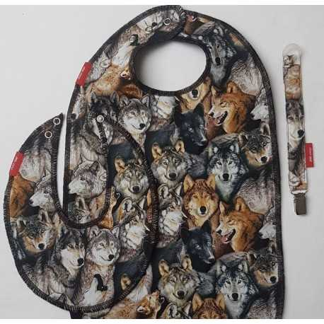 Stor hagesmæk med ulve