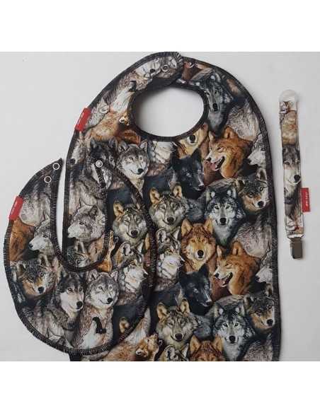 Stor hagesmæk med ulve