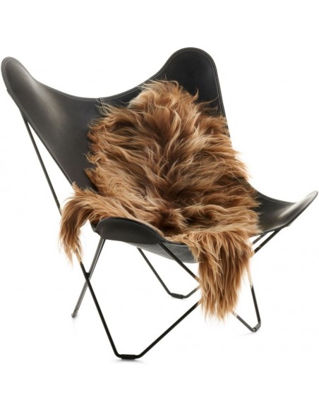 Islandsk Lammeskind Rusty Brown - NATURES Collection