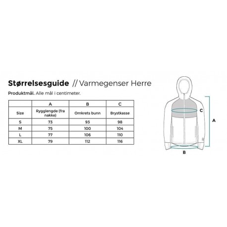 Sweatshirt med varme til mænd - Heat Experience