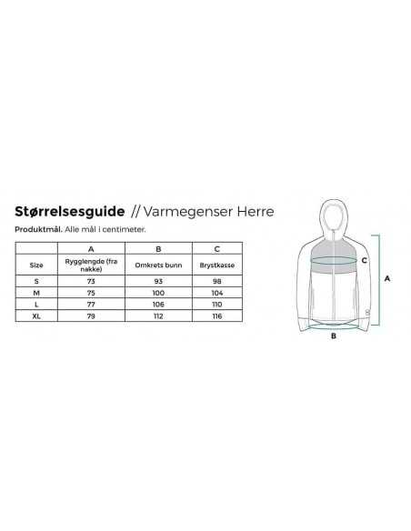 Sweatshirt med varme til mænd - Heat Experience