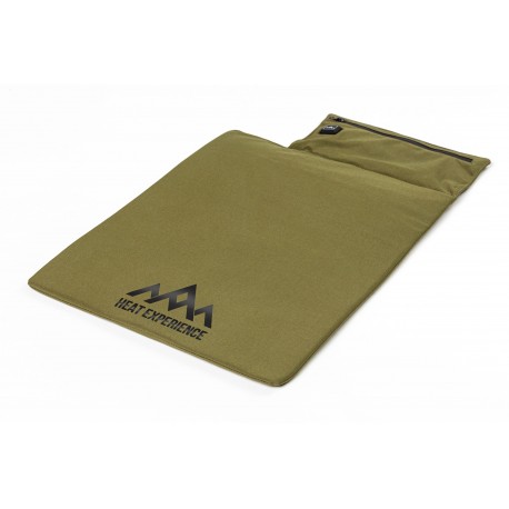 Grøn siddeunderlag med varme - Heat Experience