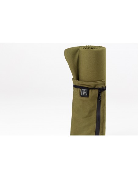 Grøn siddeunderlag med varme - Heat Experience