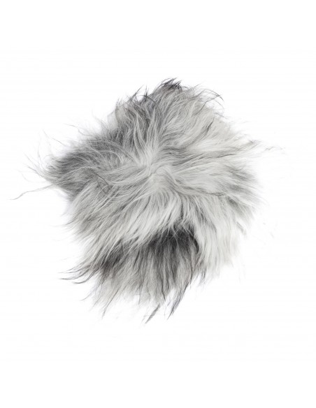 Langhåret sædehynde i natur grå The Organic Sheep Langhåret sædehynde i natur grå The Organic Sheep