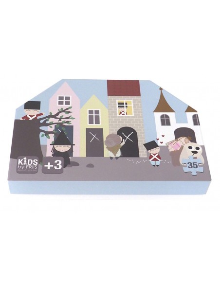 Puslespil med fyrtøjet - Kids By Friis Puslespil med fyrtøjet - Kids By Friis