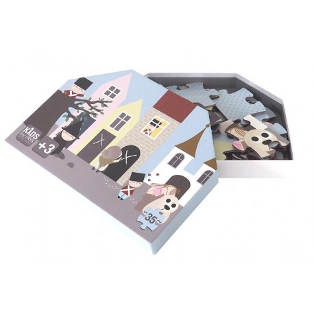 Puslespil med fyrtøjet - Kids By Friis Puslespil med fyrtøjet - Kids By Friis