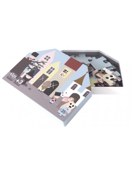 Puslespil med fyrtøjet - Kids By Friis Puslespil med fyrtøjet - Kids By Friis