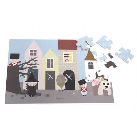 Puslespil med fyrtøjet - Kids By Friis