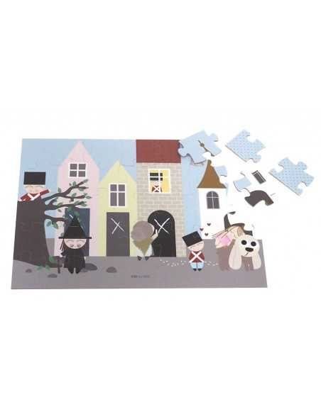 Puslespil med fyrtøjet - Kids By Friis