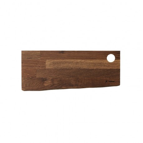 Tapasbræt med hul i - røget eg