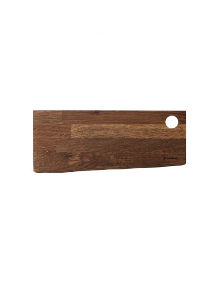 Tapasbræt med hul i - røget eg